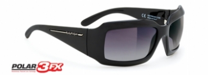 RUDY PROJECT SUBY POLARIZED BLACK-GLOSS-POLAR-3FX--GREY-LASER-LENS