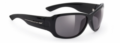 RUDY PROJECT SUNFLOWER BLACK-GLOSS-SMOKE-BLACK-LENS