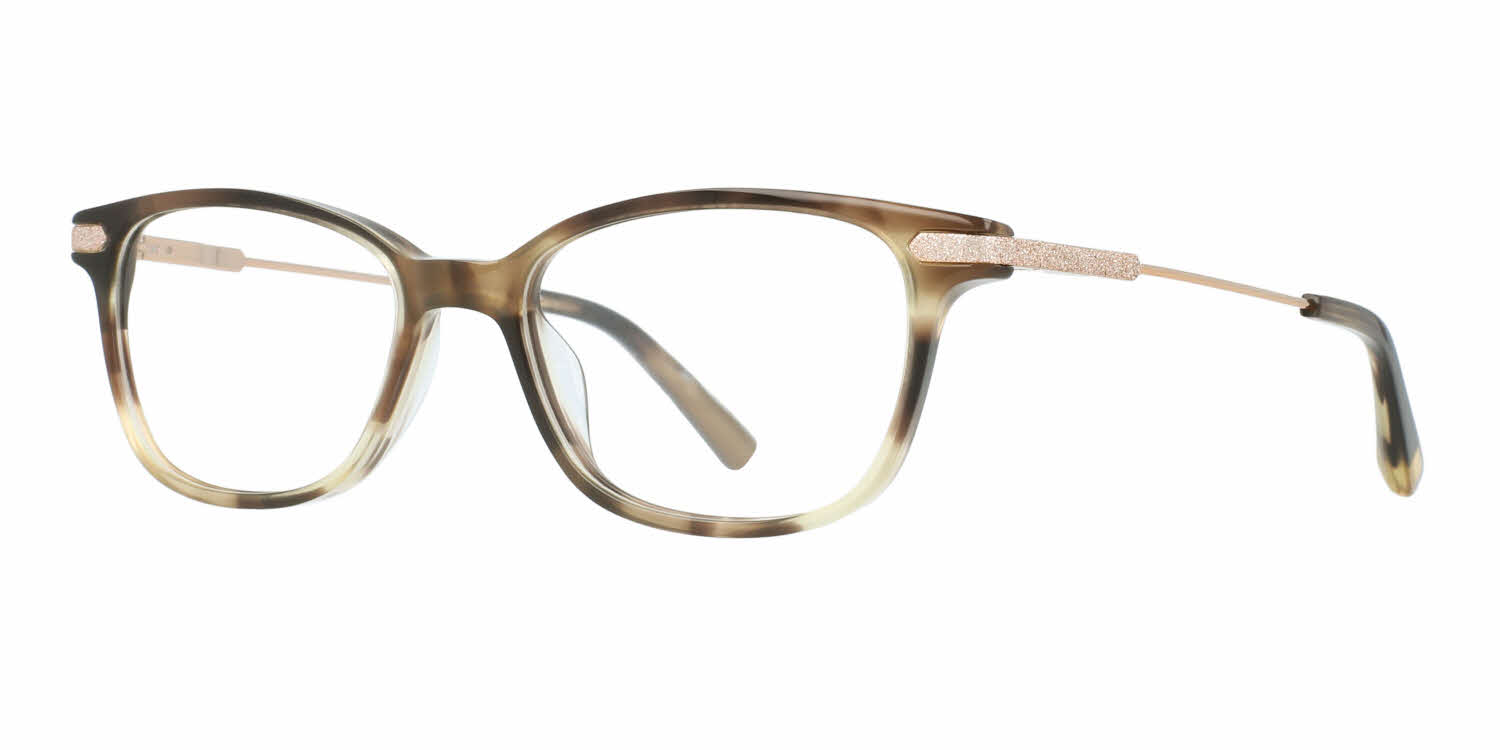  clear lens/brown horn