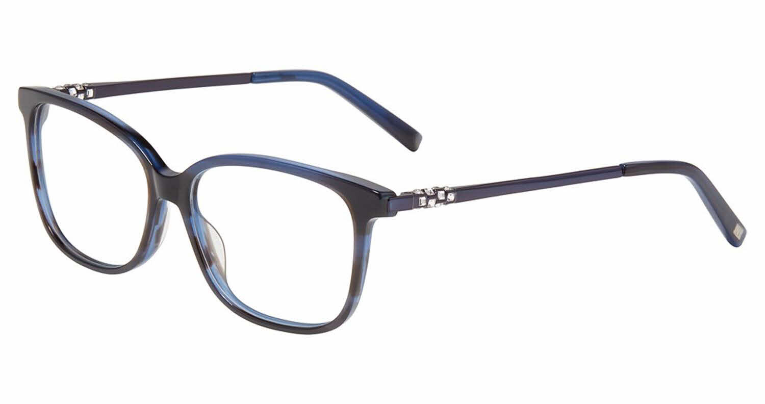  clear lens/blue horn