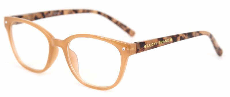  clear lens/orange brown demi