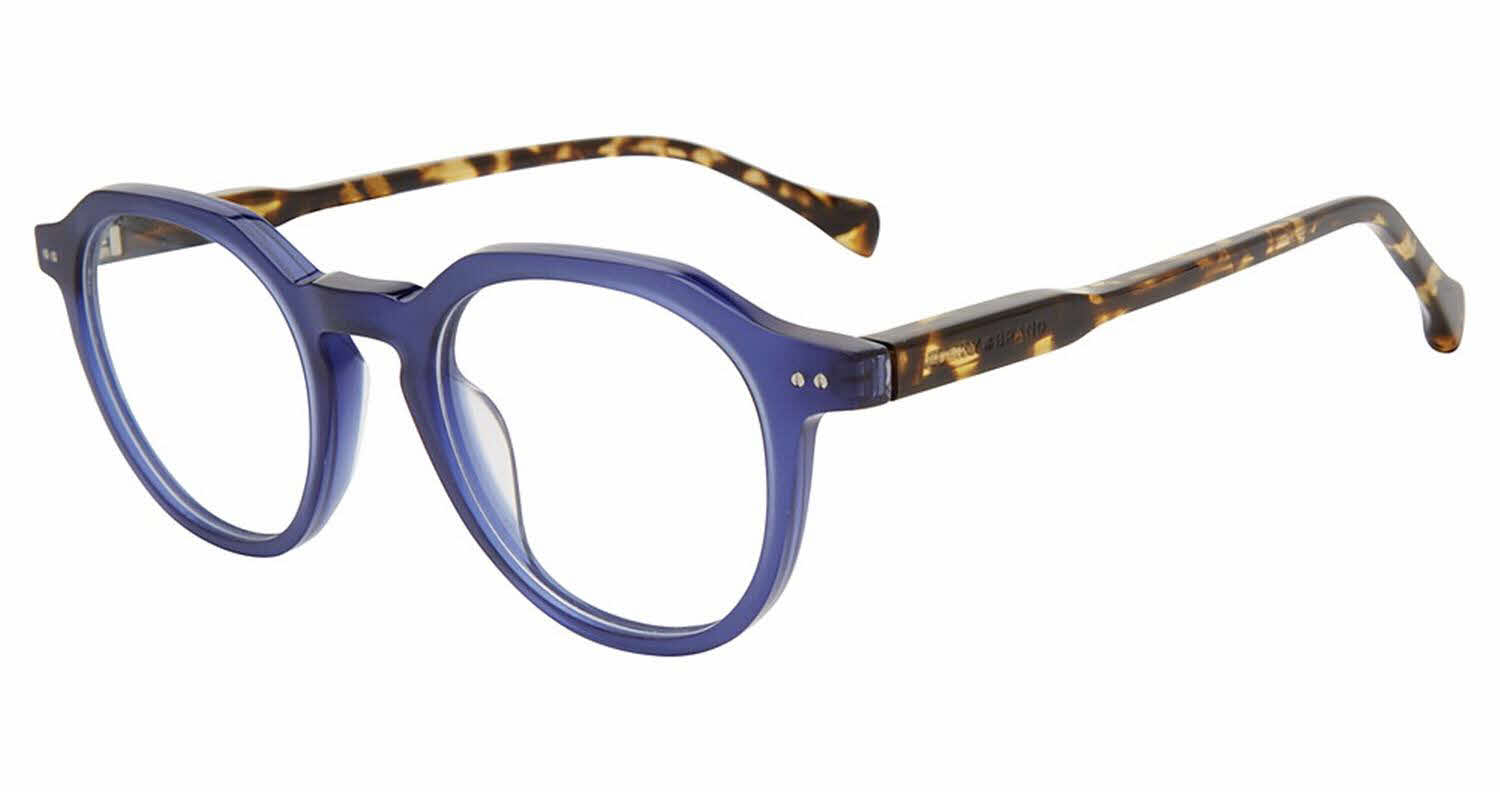  clear lens/matte blue