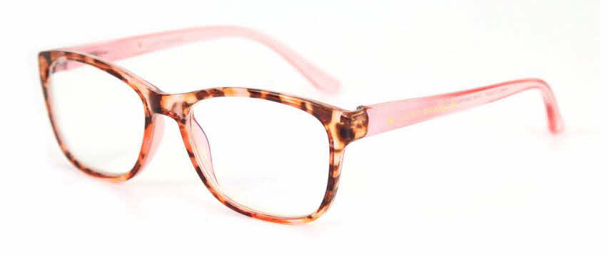  clear lens/pink demi milky