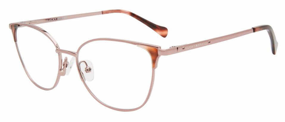 clear lens/pink metal