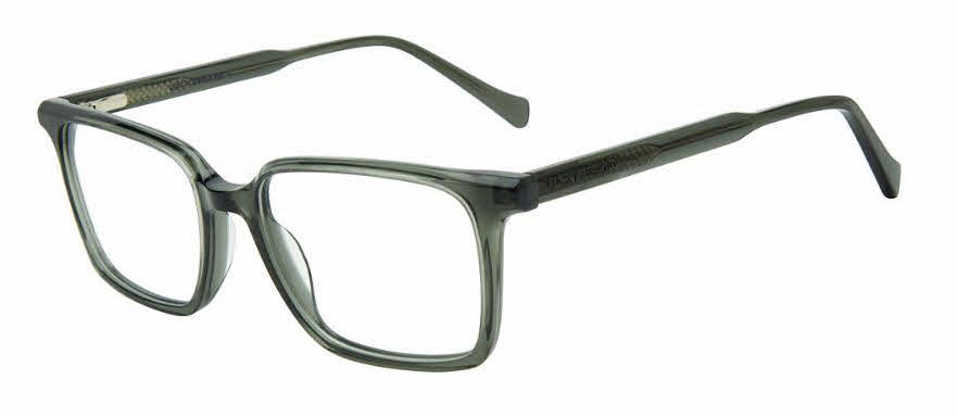  clear lens/dark olive crystal