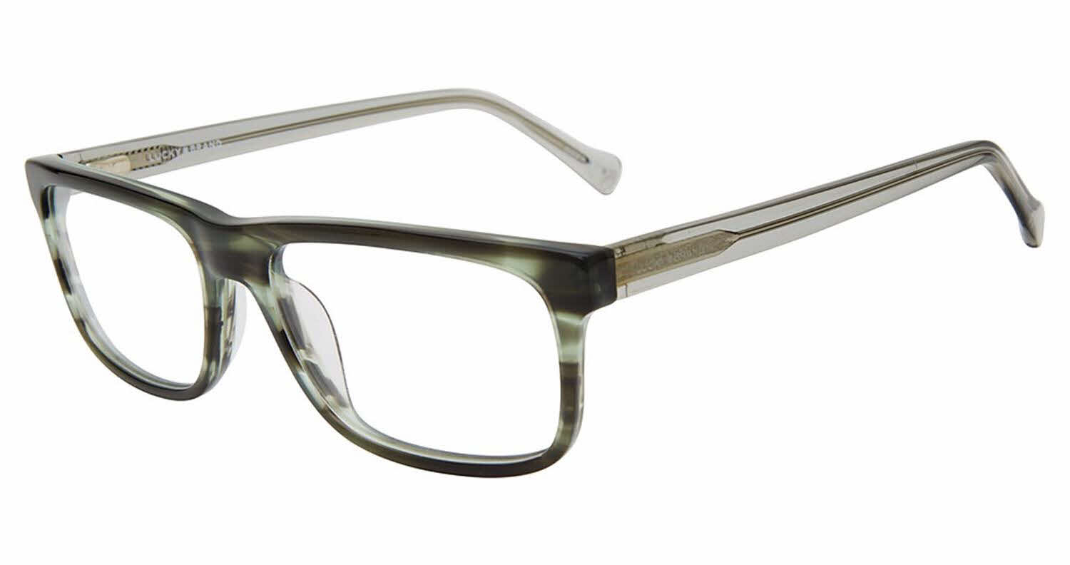  clear lens/green