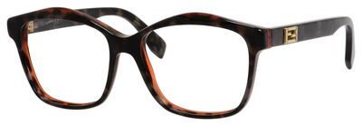  clear/gray spotted havana orange