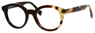  clear/black olive havana