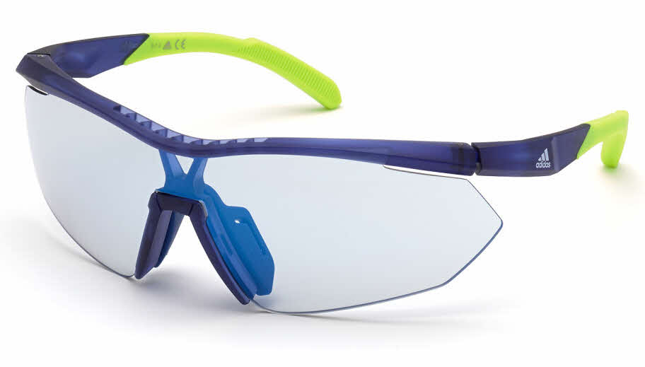  blue mirror lens /matte blue