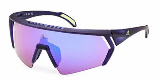  gradient lens/matte blue