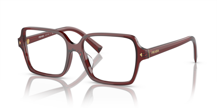  clear/transparent red