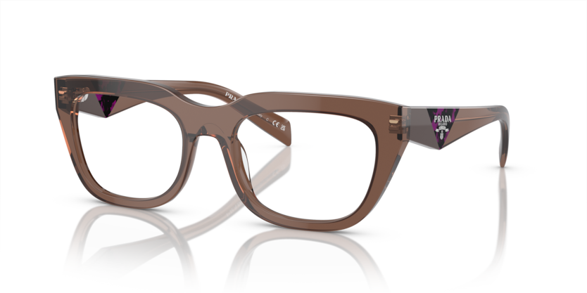  clear/transparent brown