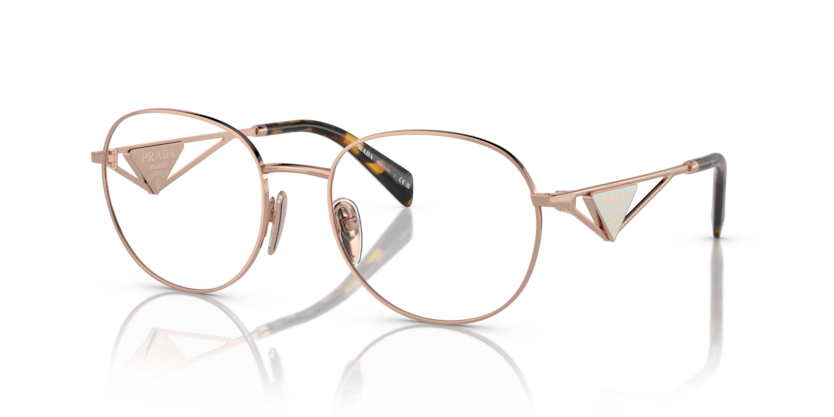  clear/rose gold
