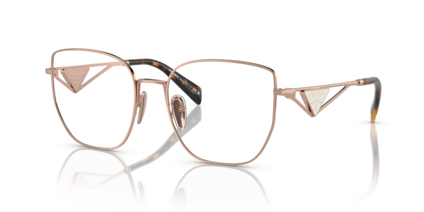  clear/rose gold