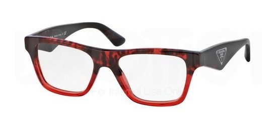  clear/red havana grad red