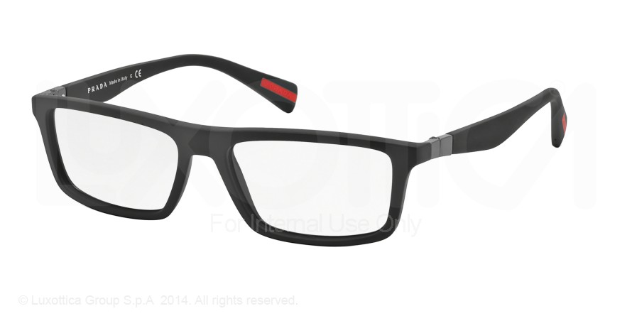  clear/black rubber