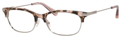  clear/palladium blush tortoise