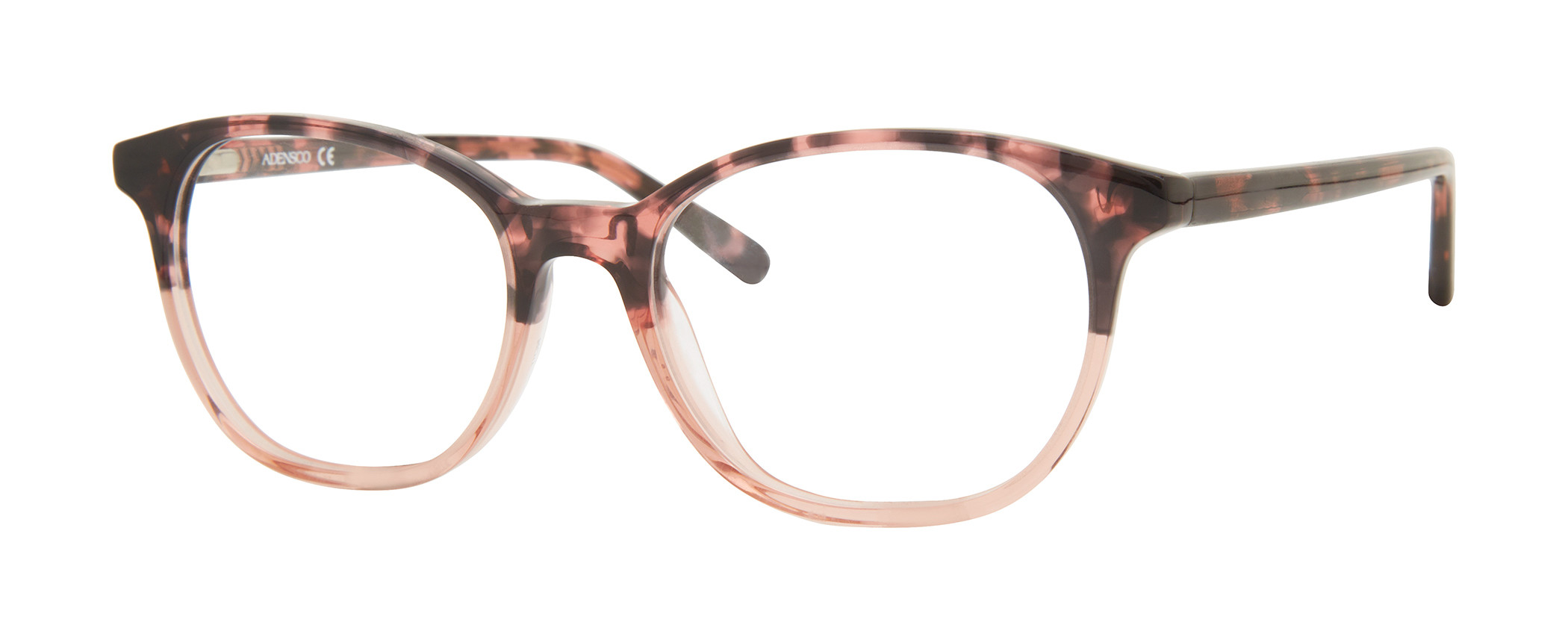  clear/havana pink