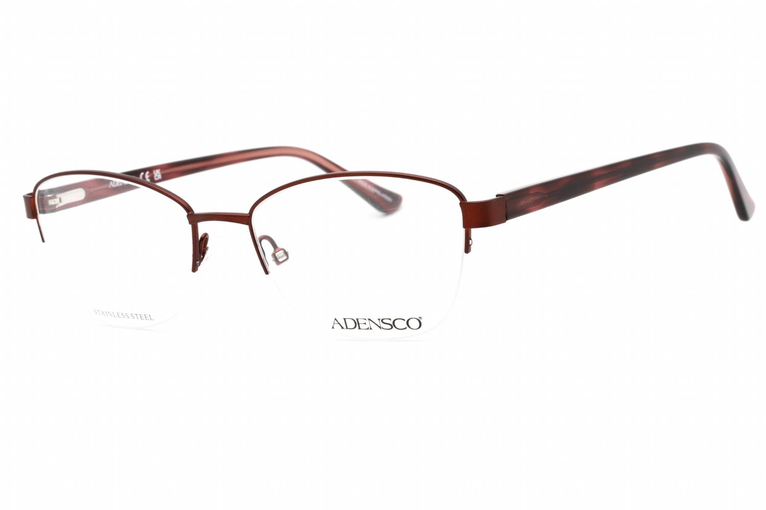  clear demo lens/burgundy