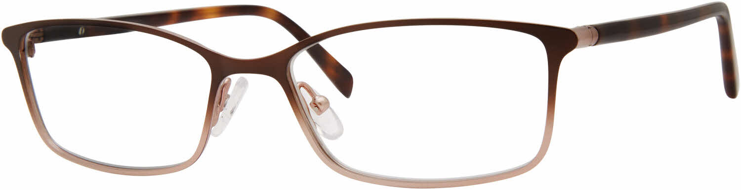  clear lens/brown gold