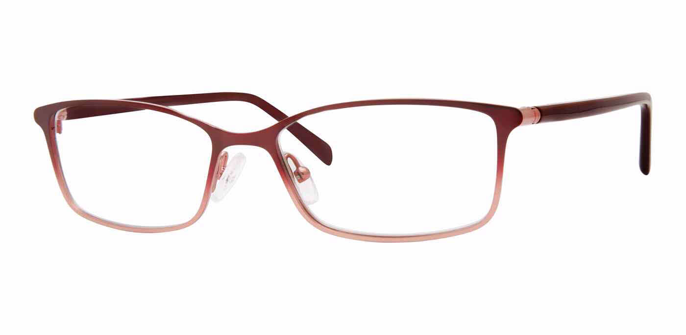  clear lens/burgundy