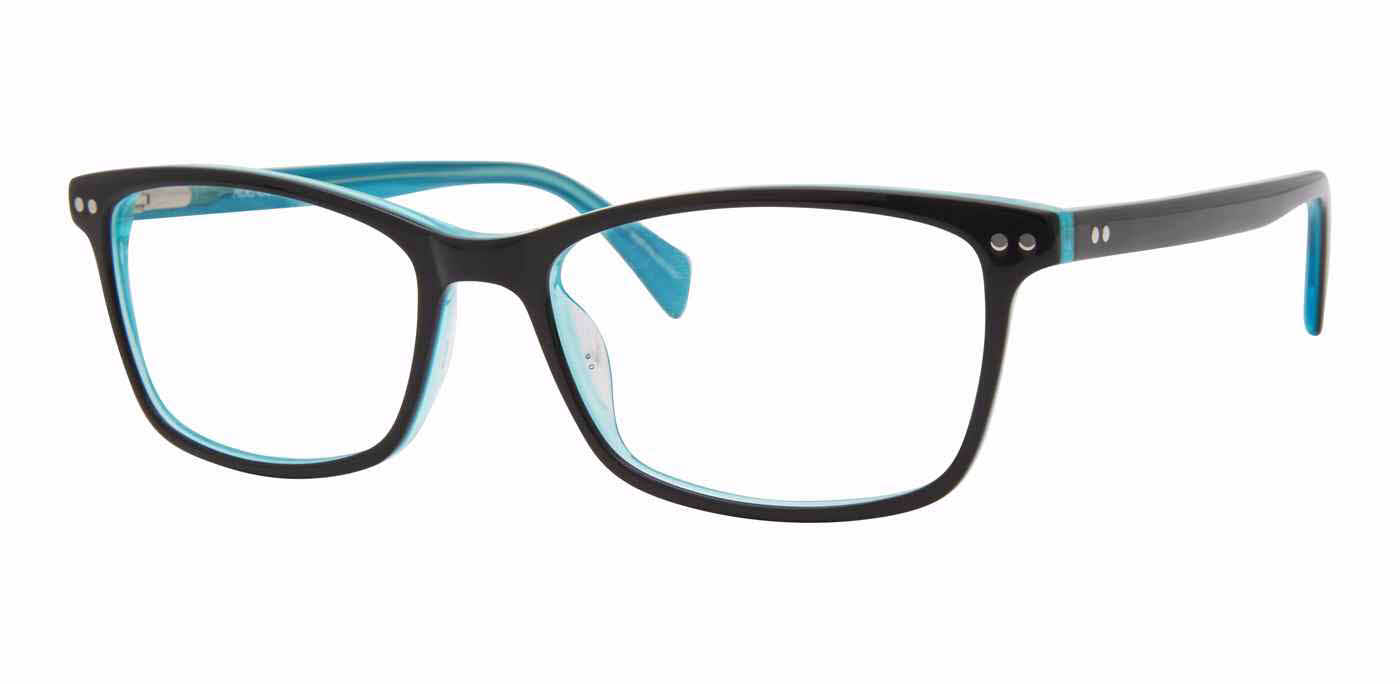  clear lens/black turquoise