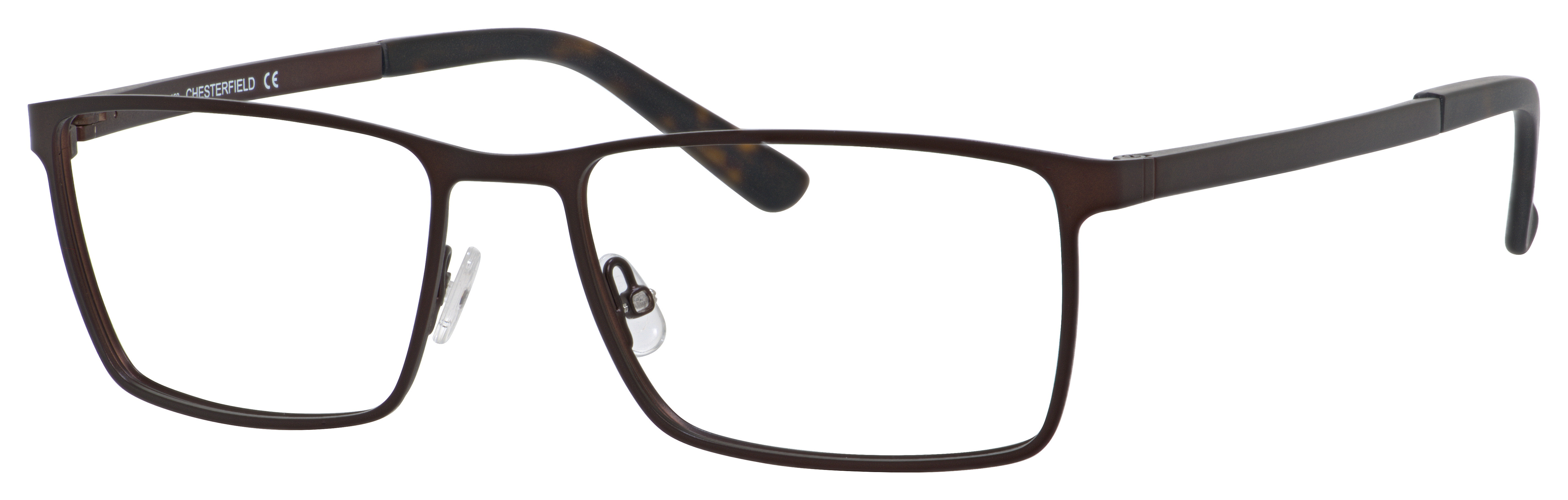  clear/dark brown