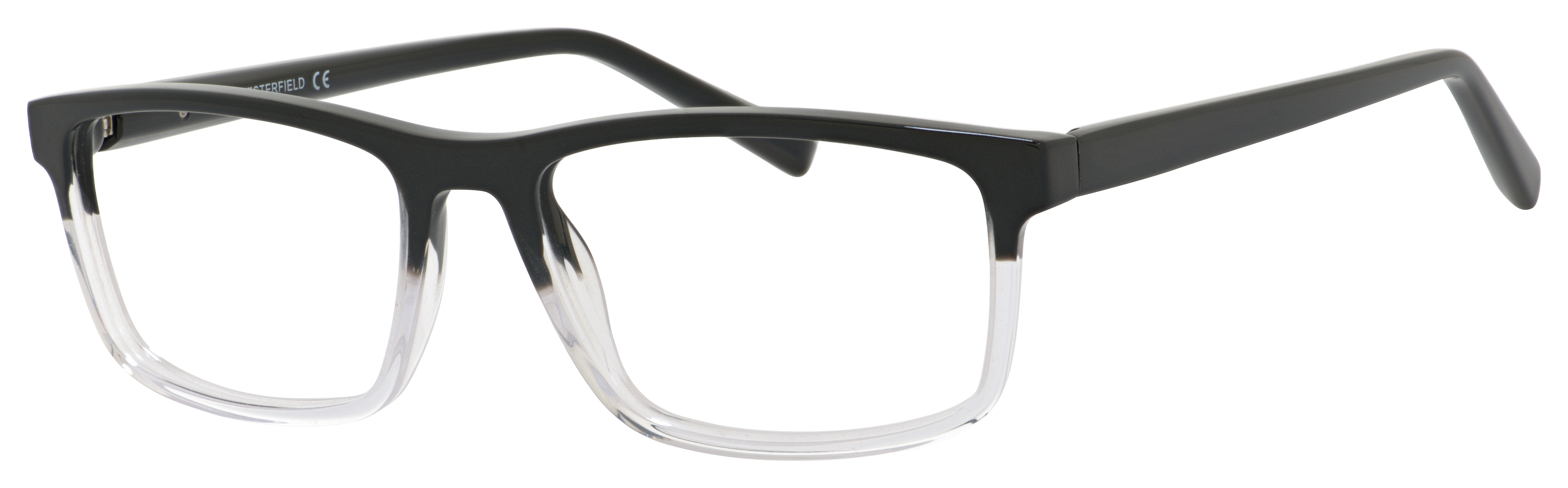  clear/black crystal