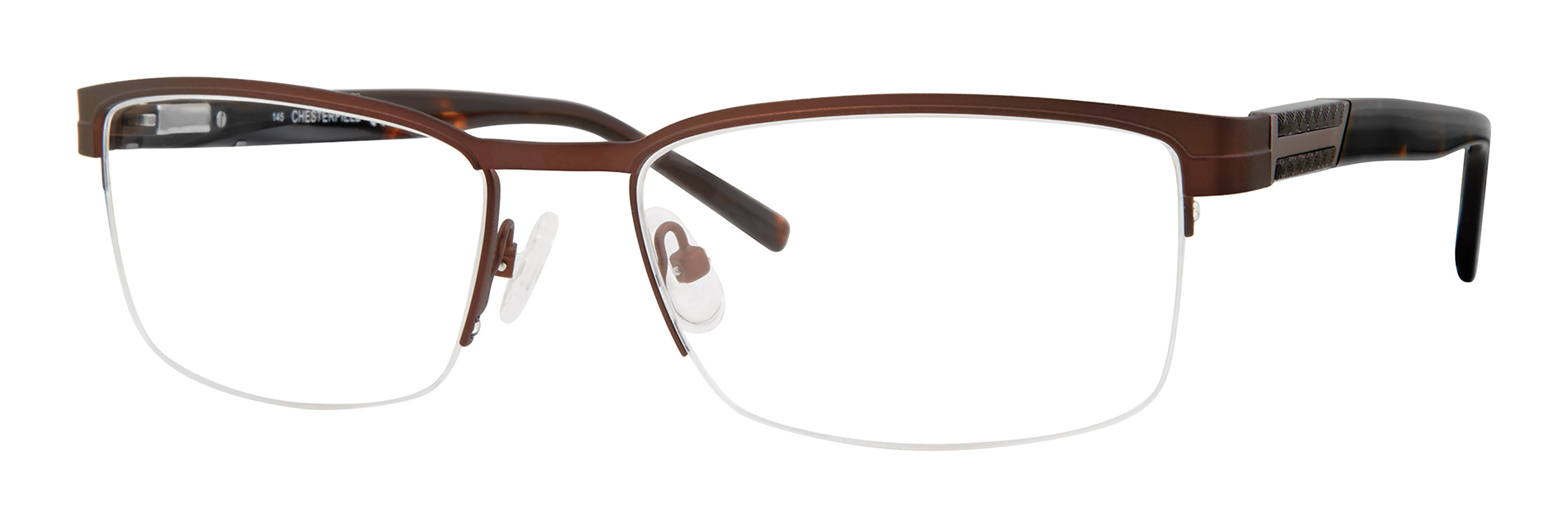  clear/matte brown