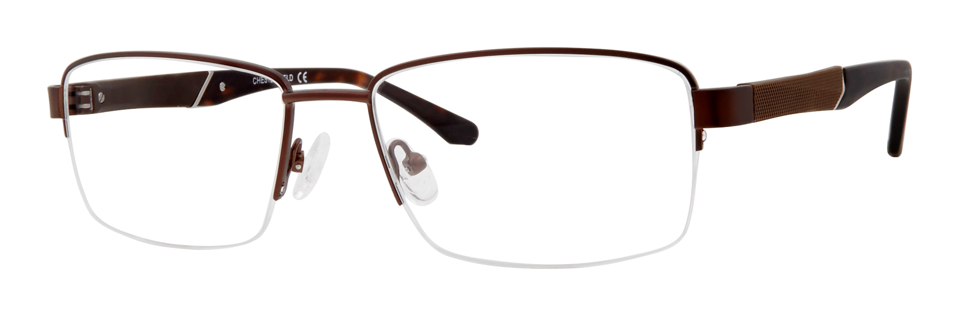  clear/dark brown