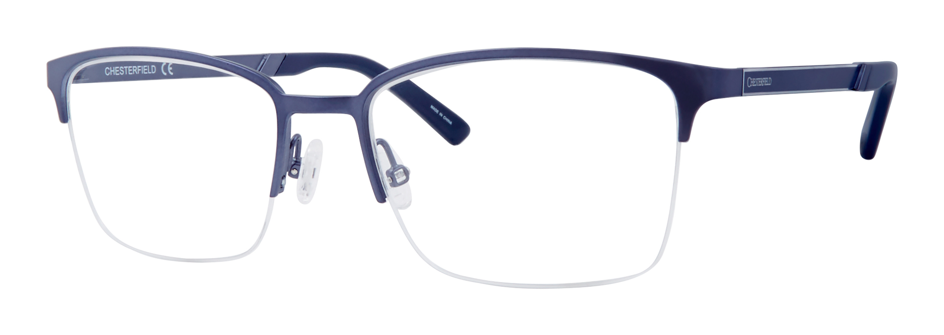  clear/matte blue