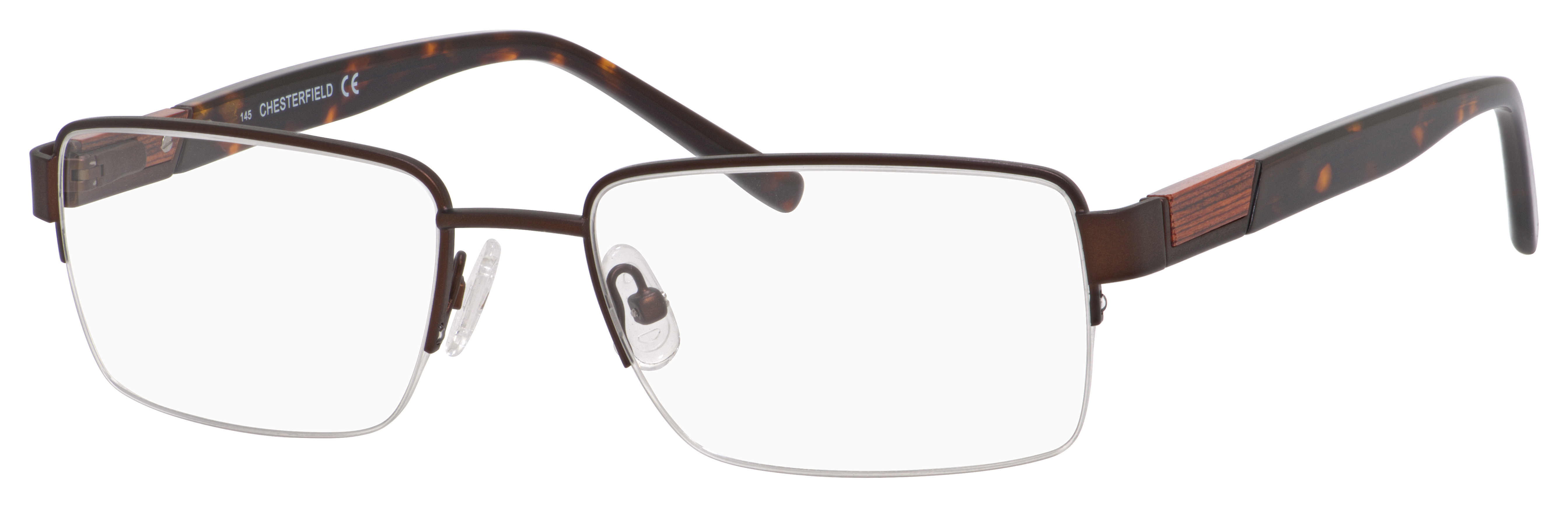  clear/matte dark brown