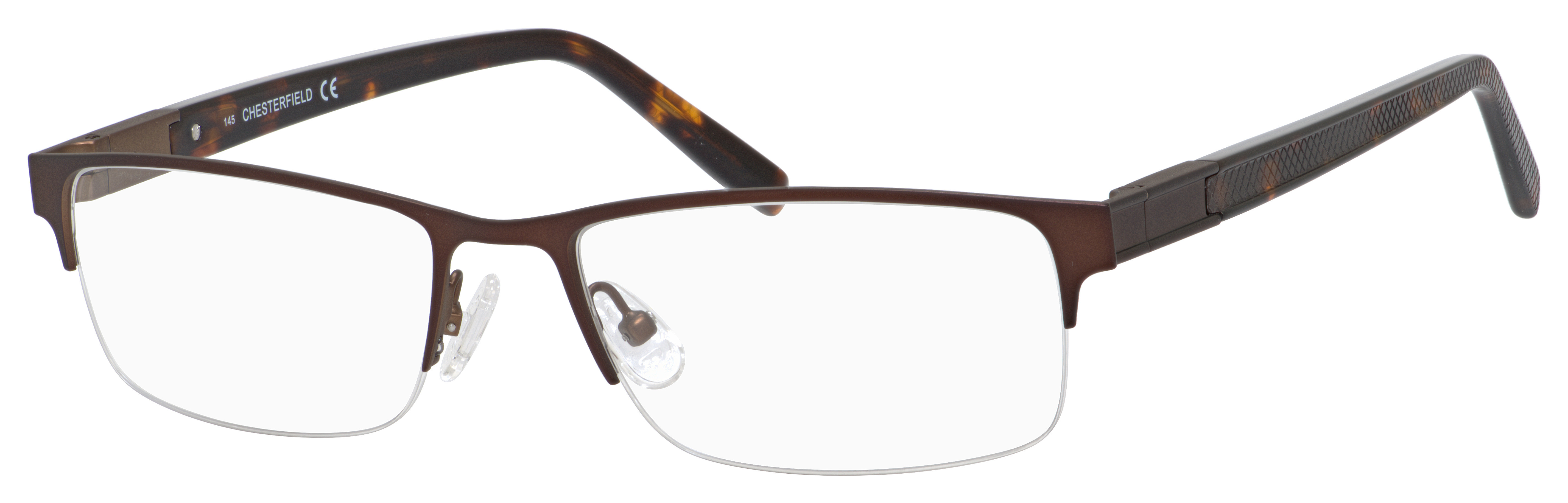  clear/dark brown