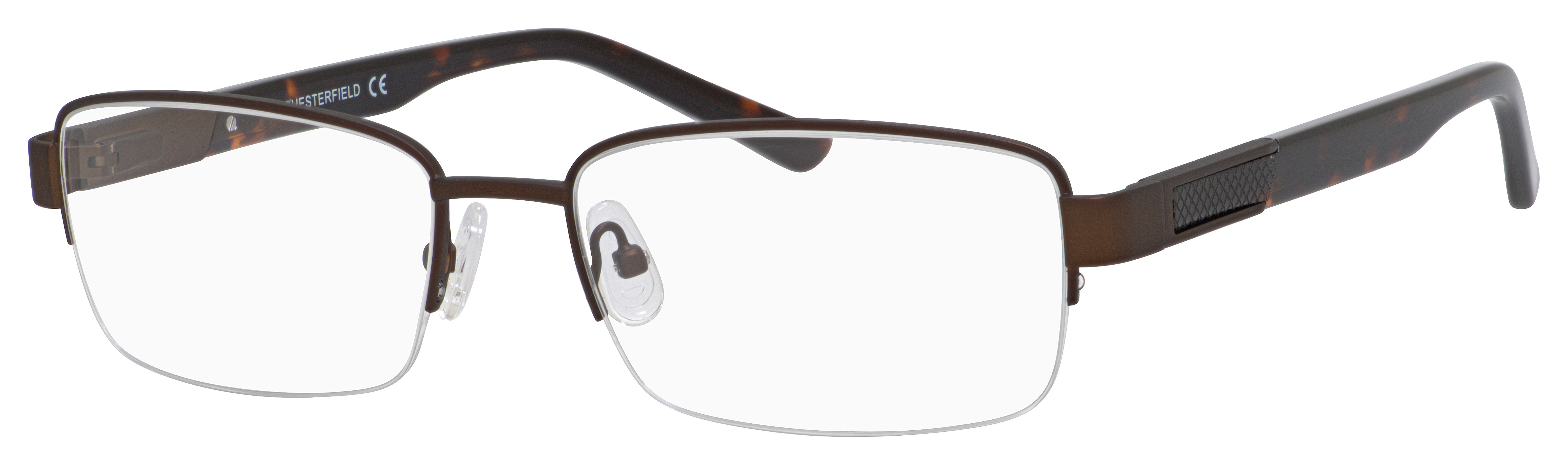  clear/dark brown