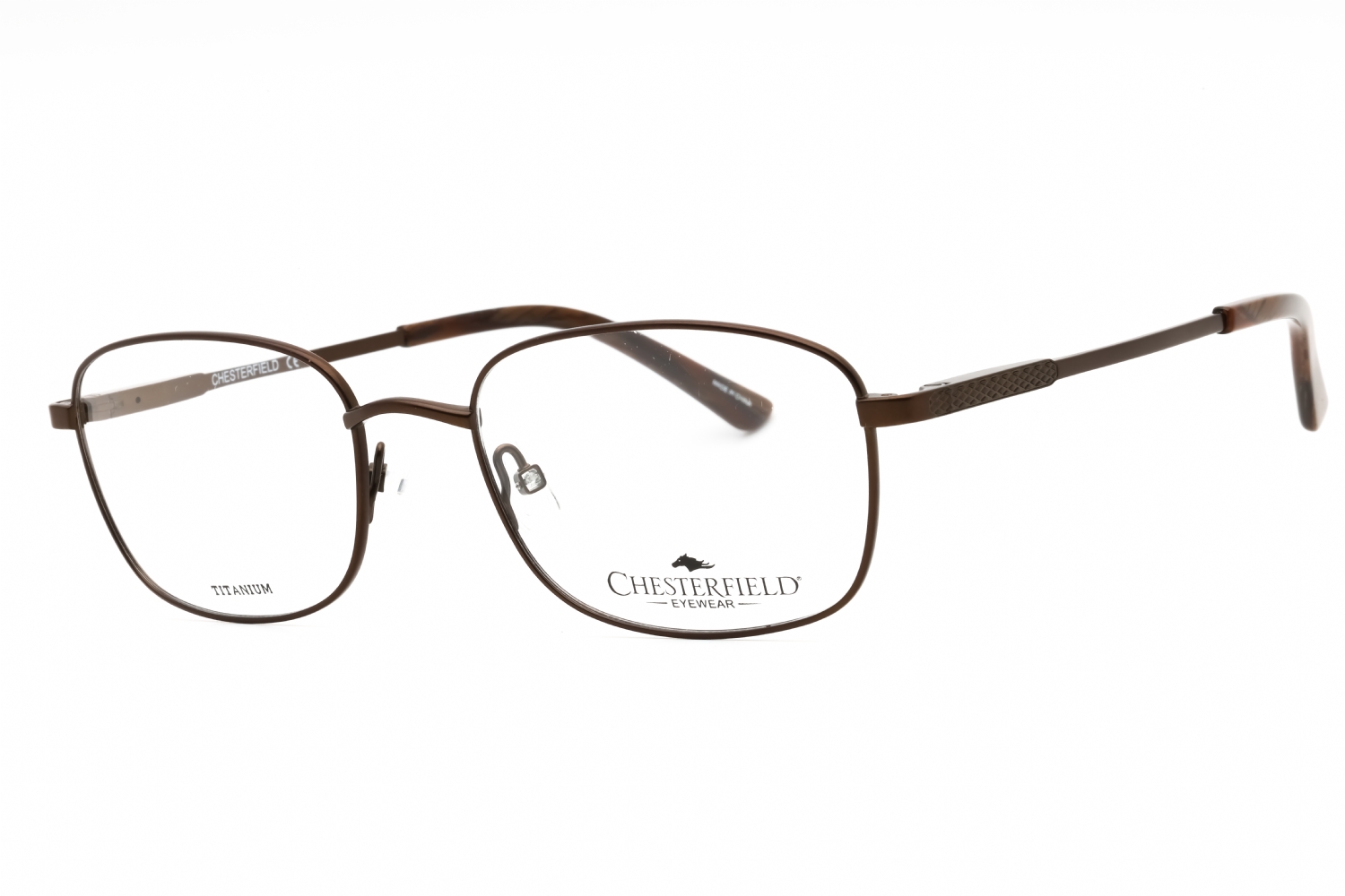  clear demo lens/brushed bw