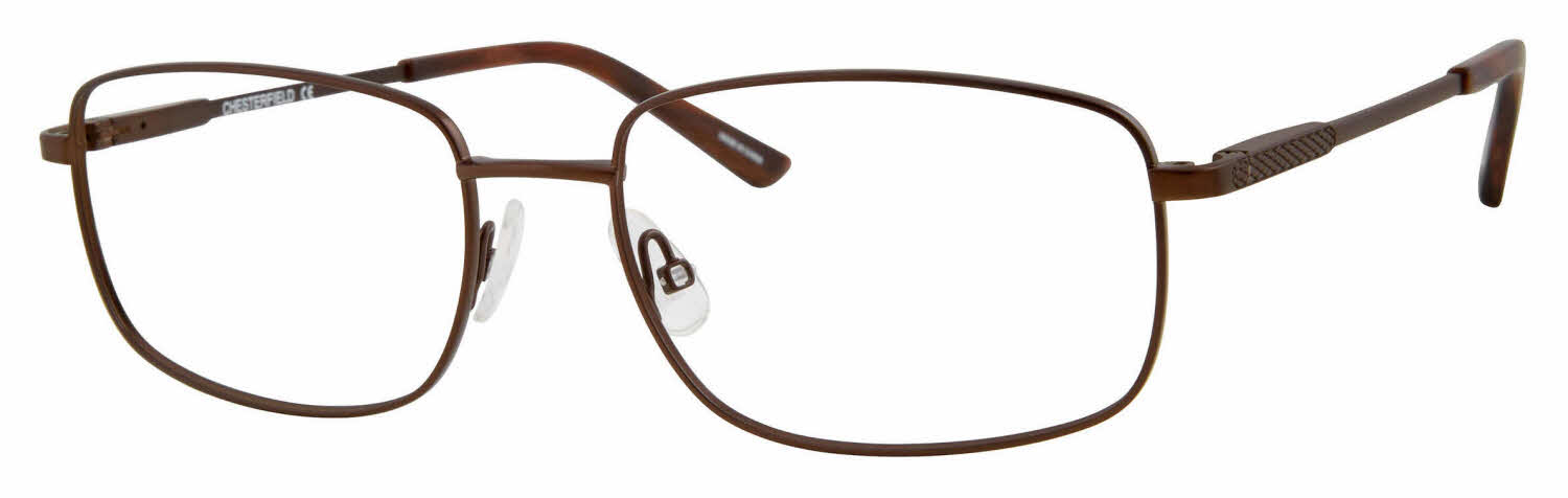  clear lens/brushed brown
