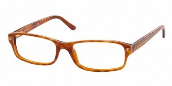  clear/light brown havana