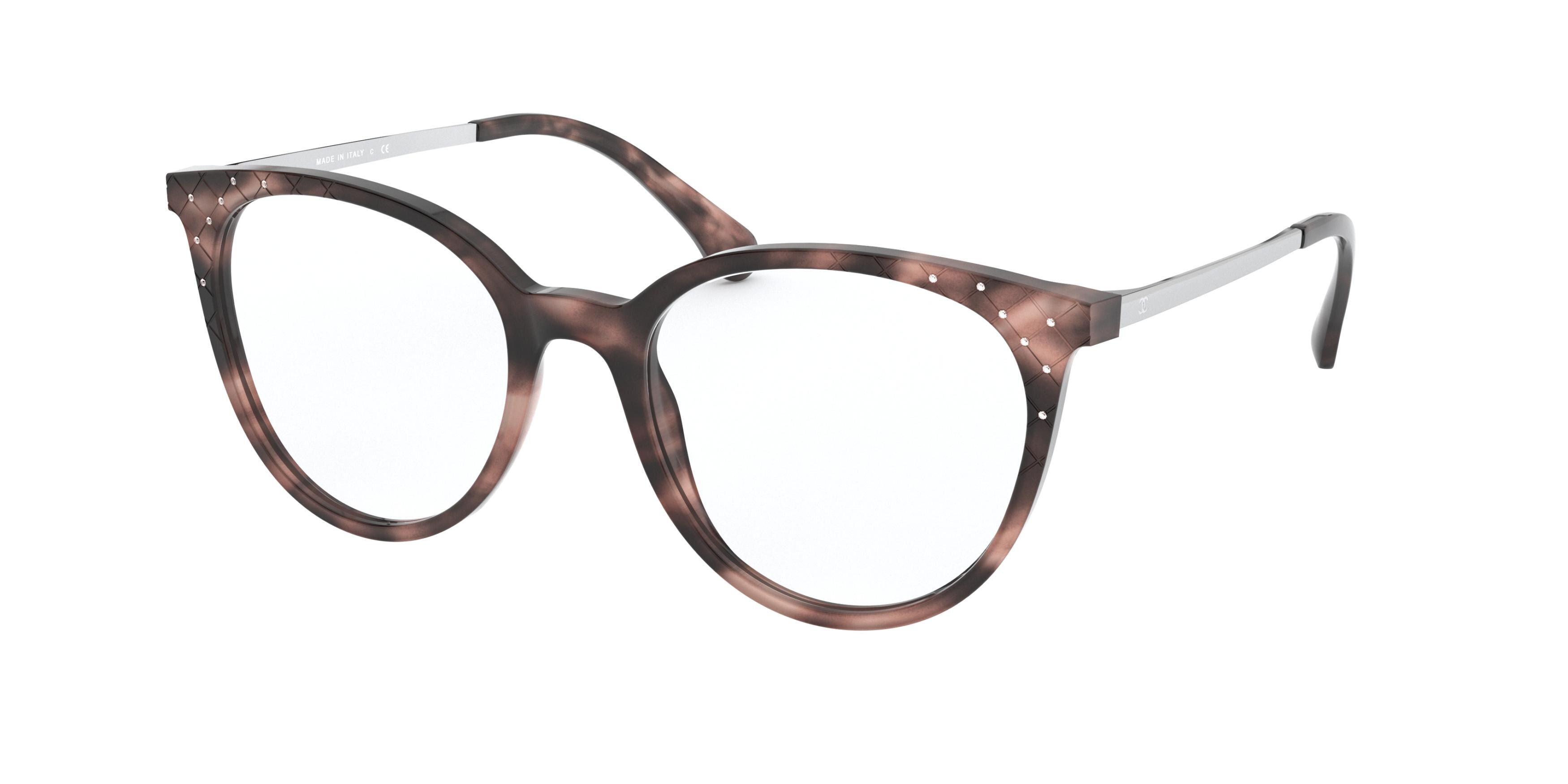  clear/havana antique pink