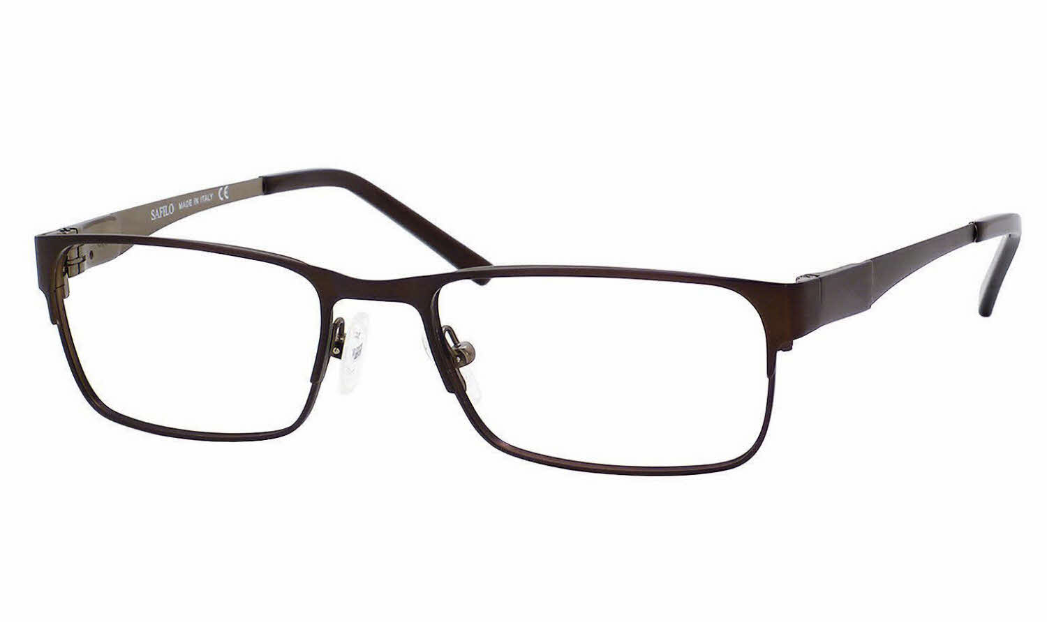  clear lens/brushed dark brown