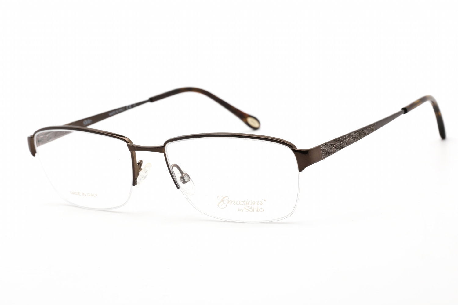  clear lens/dark brown