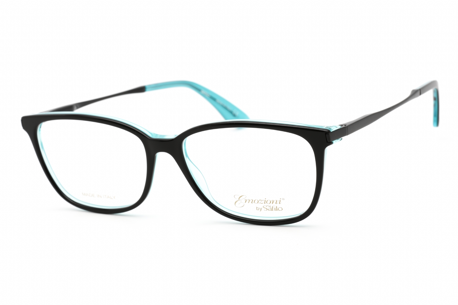  clear lens/black turquoise palladium