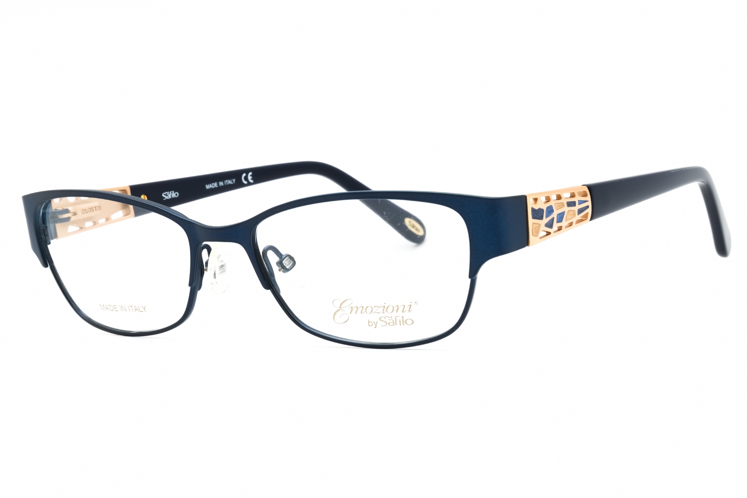  clear demo lens/semi matte navy