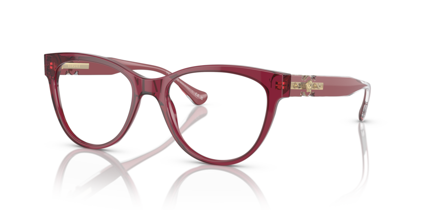  demo lens/transparent red