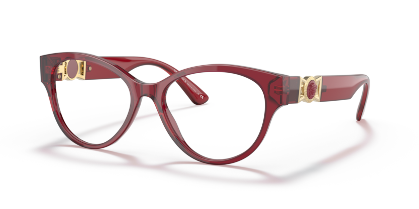  demo lens/red transparent