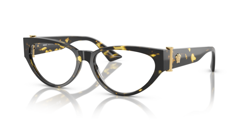  demo lens/brown yellow havana