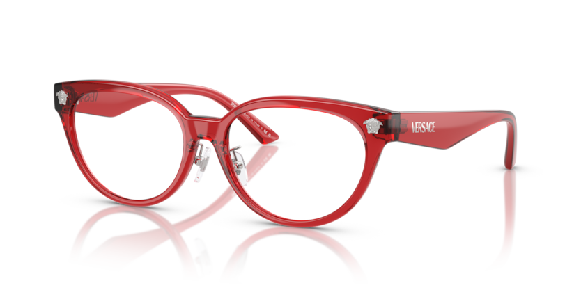  demo lens/red transparent