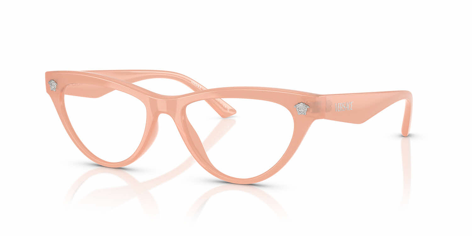  clear lens/pink opalescent