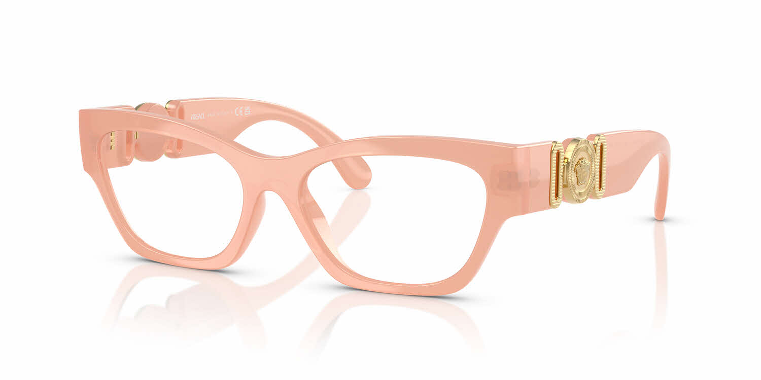  clear lens/pink opal