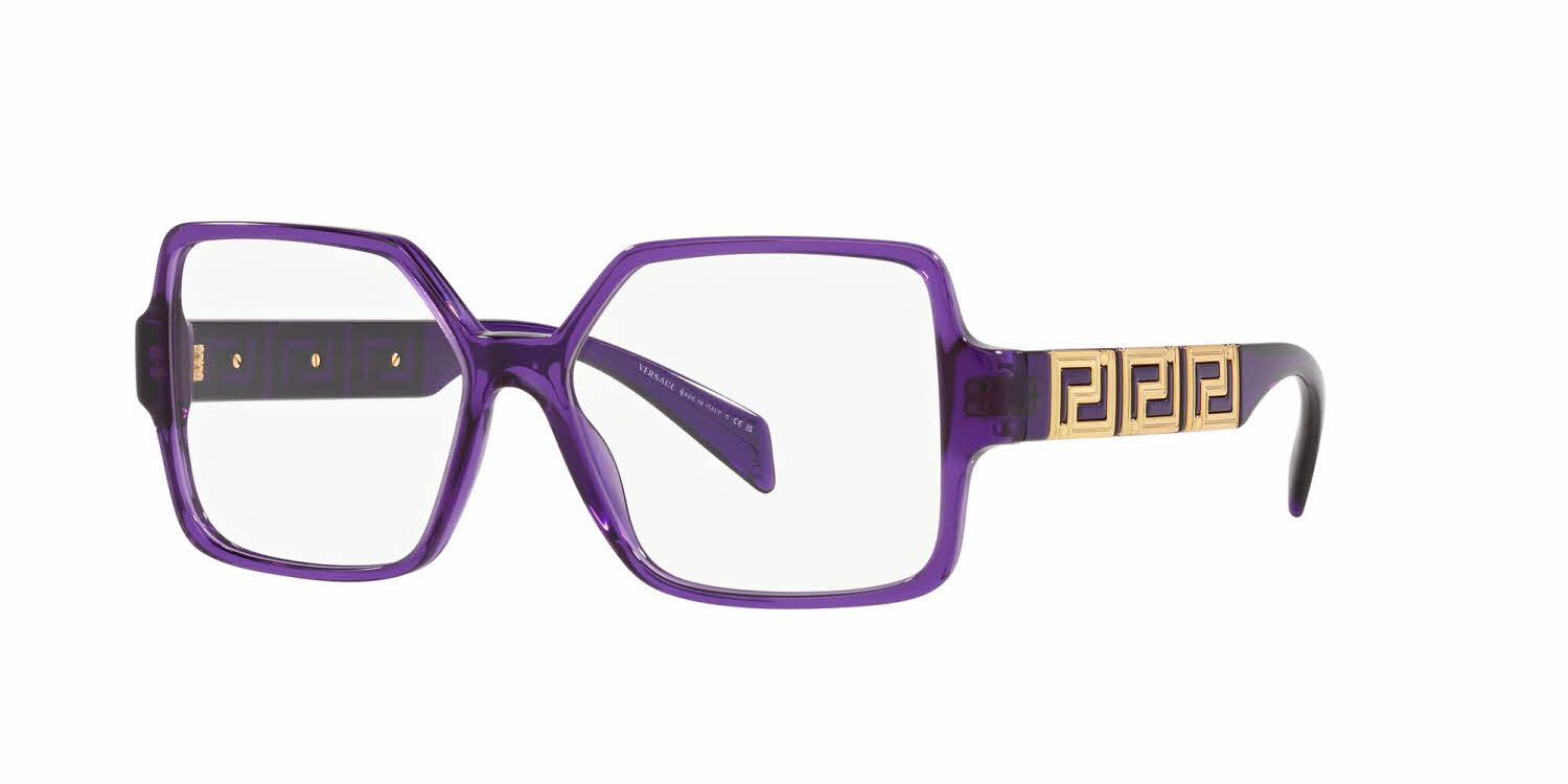  clear lens/transparent violet