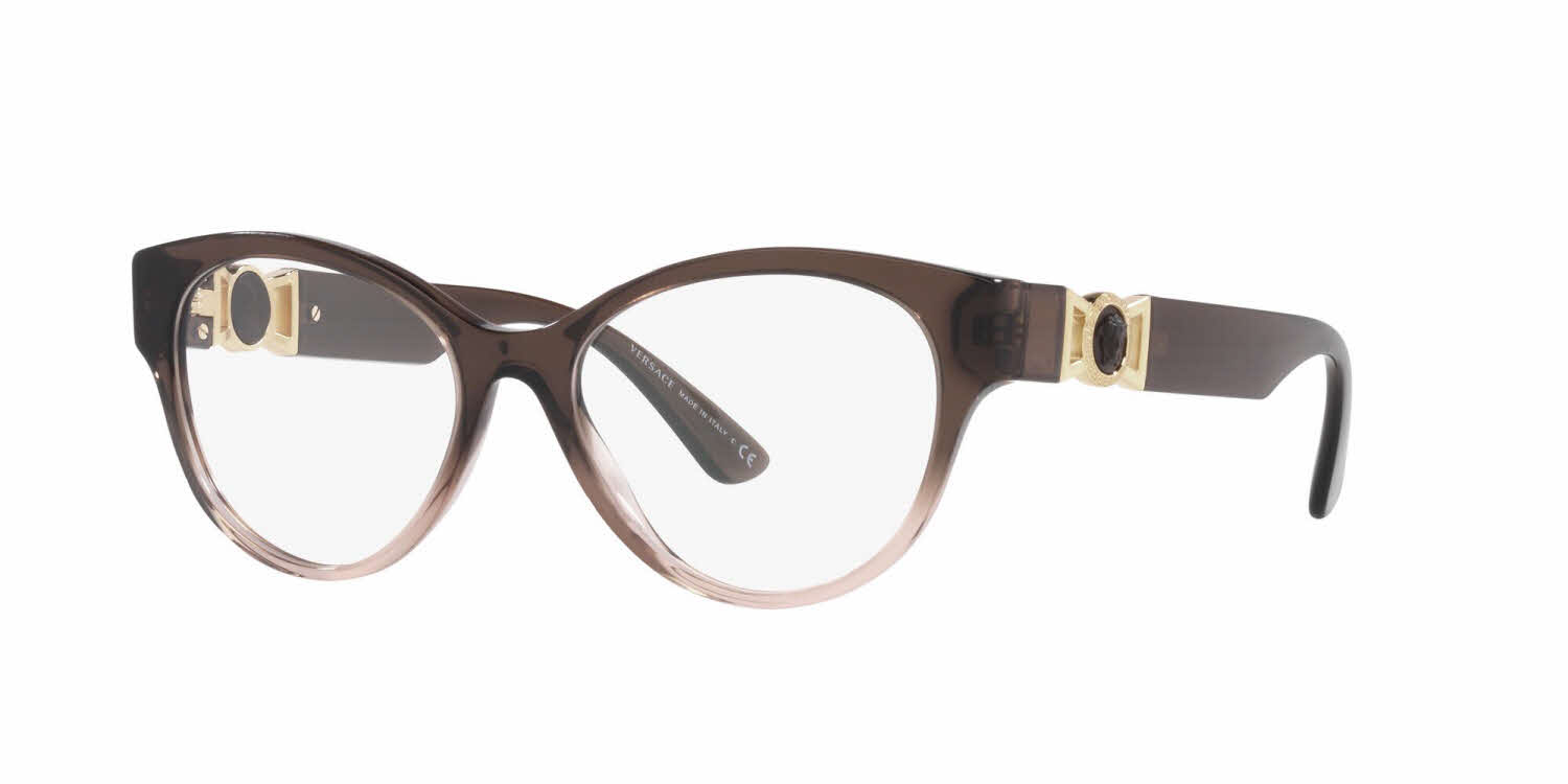  clear lens/brown transparent